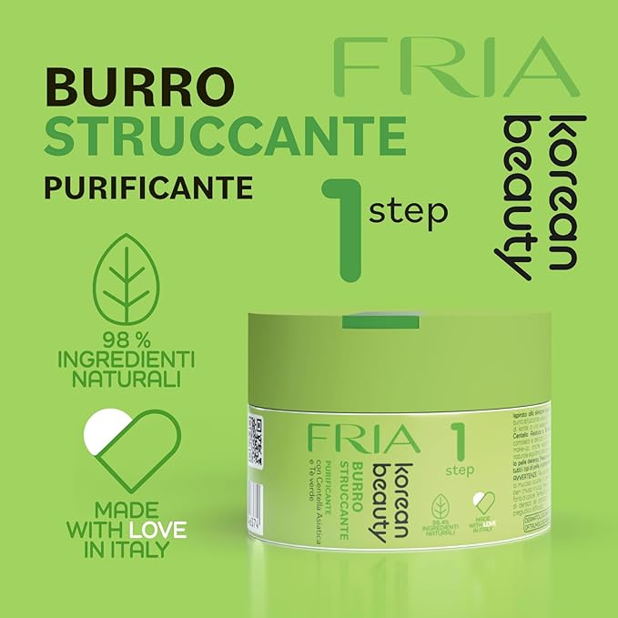 Fria Korean Beauty Burro Struccante Purificante con Centella Asiatica 80ml - Step 1