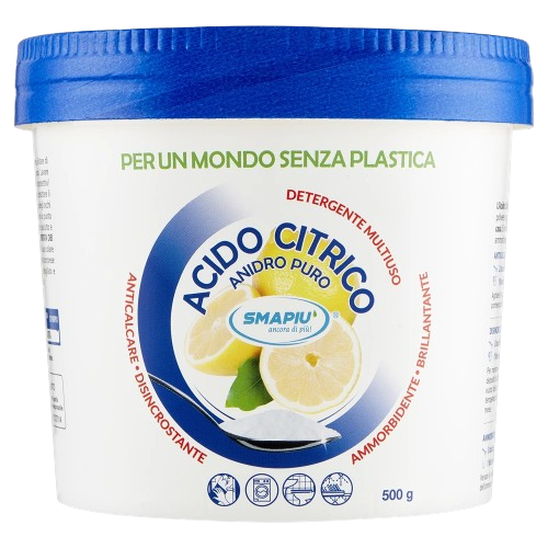 Acido Citrico - Smapiù - Barattolo 500g