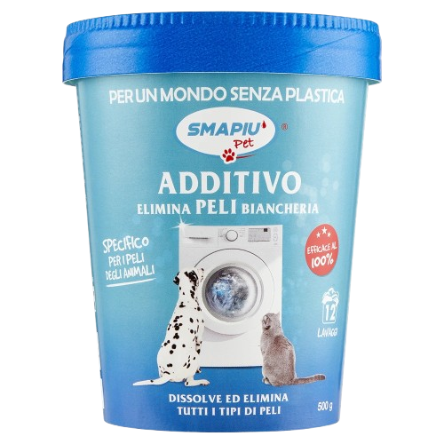 Additivo Elimina Peli Biancheria - Smapiù - Barattolo 500g