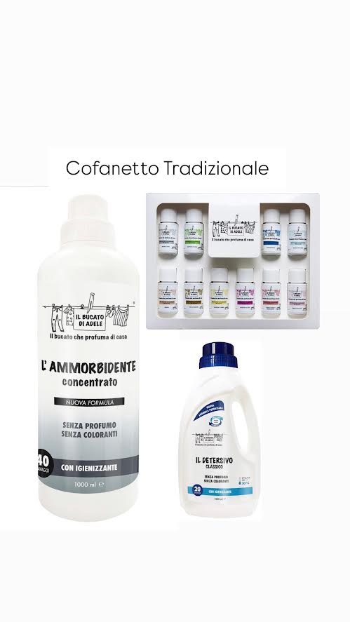 Kit Detersivo - Ammorbidente - Cofanetto