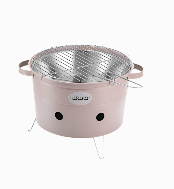 BBQ Bucket Portatile con manici - Tortora