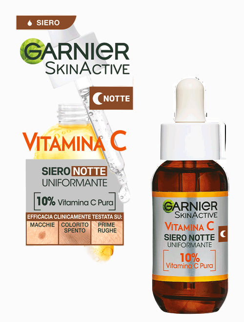 Siero Notte Vitamina-C Uniformante Anti-rughe