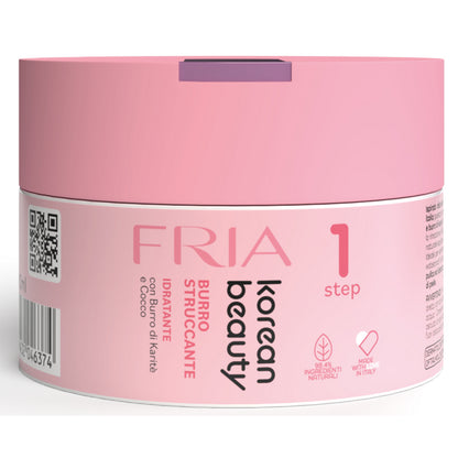 Fria Korean Beauty Burro Struccante Idratante con Burro di Karité e Cocco 80 ml