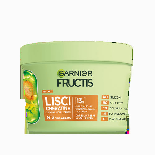 Maschera per capelli lisci & lucenti a lungo