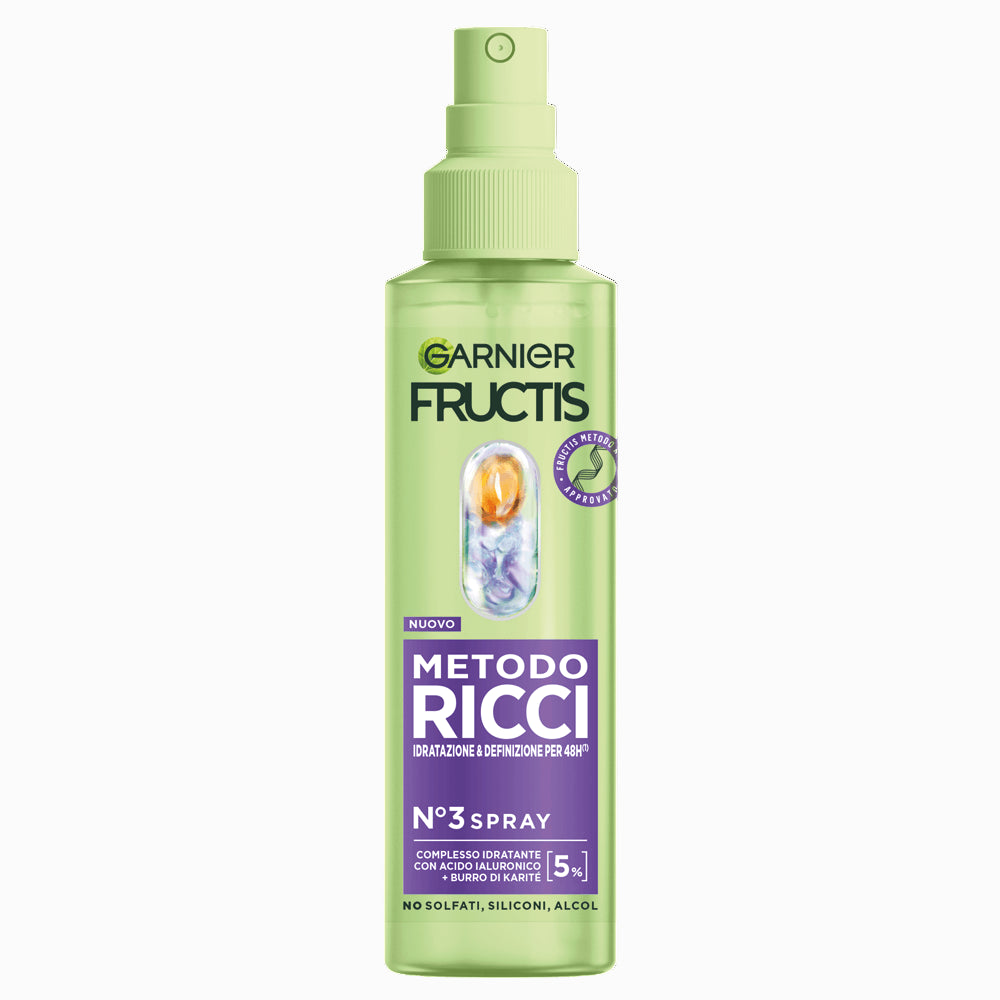 Spray per idratare e ravvivare il riccio