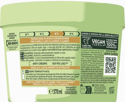 Maschera per capelli lisci & lucenti a lungo