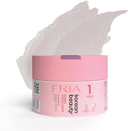 Fria Korean Beauty Burro Struccante Idratante con Burro di Karité e Cocco 80 ml - Step 1