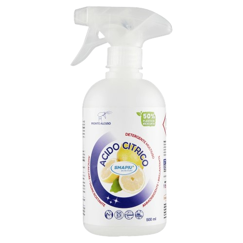 Acido Citrico Liquido Pronto All’Uso - Smapiù - Flacone 500ml