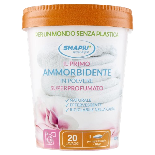 Ammorbidente In Polvere Superprofumato Smapiù - Barattolo 400g
