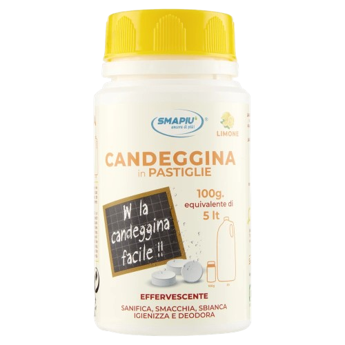 Candeggina Pastiglie - Smapiù - Flacone 40 tabs