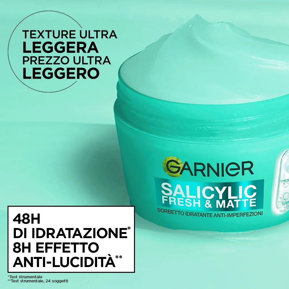 Garnier Fresh & Bright Crema Sorbetto Idratante Anti-macchie