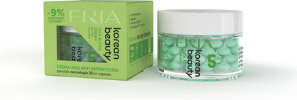 Fria Crema Viso Anti Imperfezioni Pelle Sensibile con Centella Asiatica, Crema Idratante Viso Donna Lenitiva per Acne e Rossori, Korean Beauty 50ml - Step 5