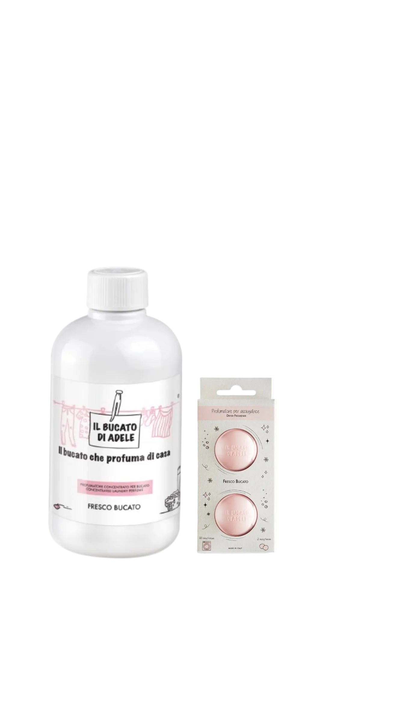 Kit Concentrato  e Profumatore per asciugatrice
