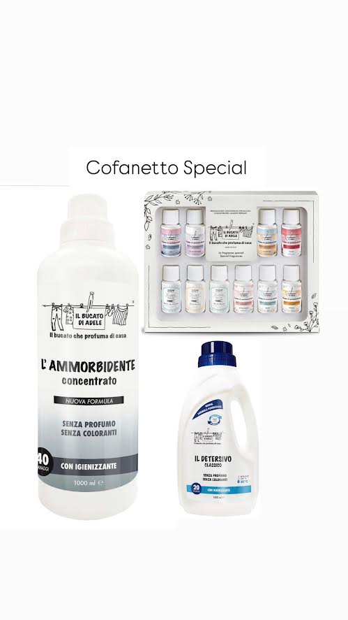 Kit Detersivo - Ammorbidente - Cofanetto