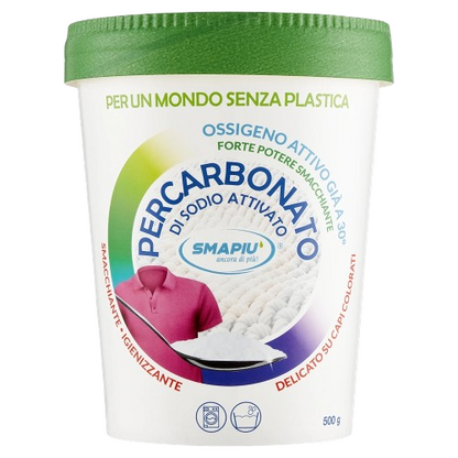Percarbonato Di Sodio Attivato - Smapiù - Barattolo 500g