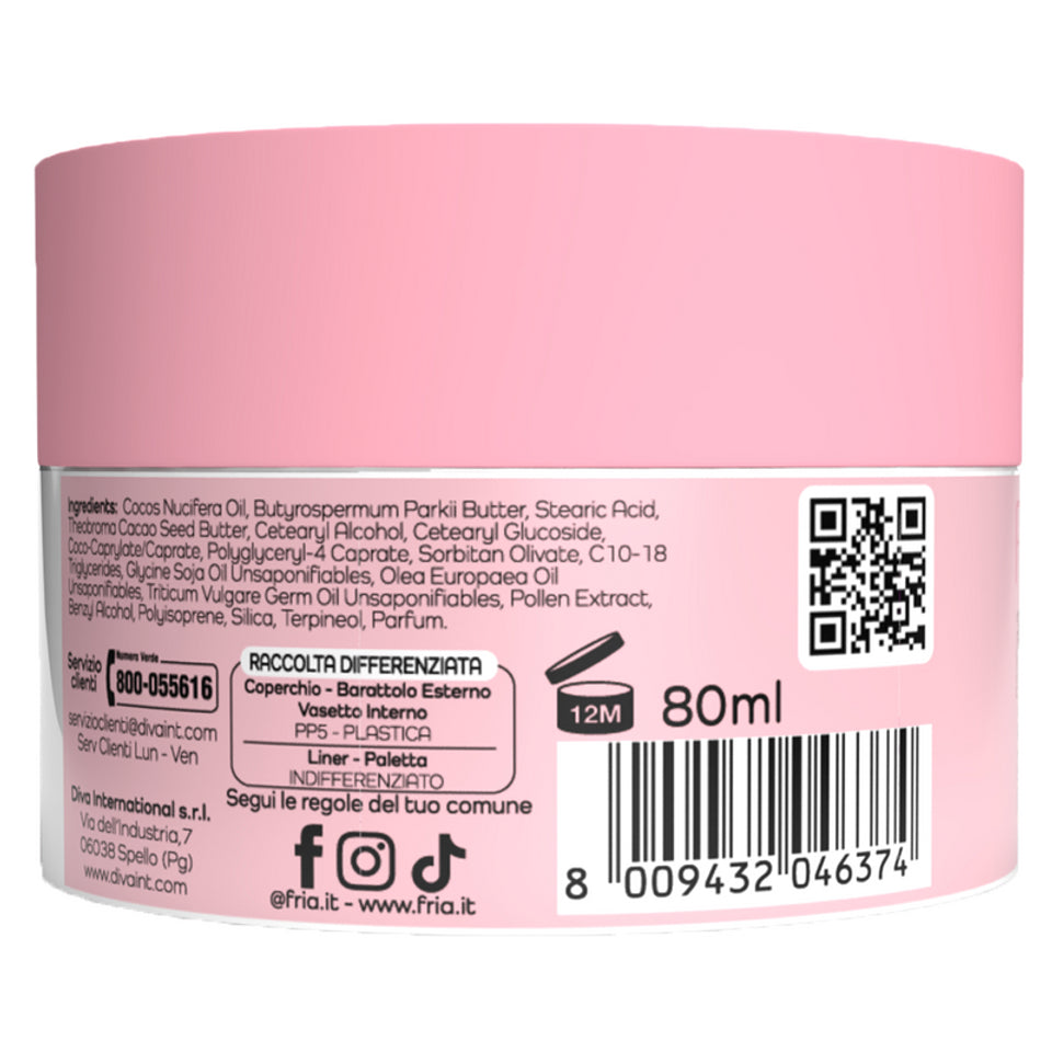 Fria Korean Beauty Burro Struccante Idratante con Burro di Karité e Cocco 80 ml