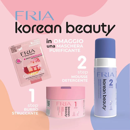 Kit FRIA doppia detersione Korean Beauty