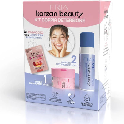 Kit FRIA doppia detersione Korean Beauty